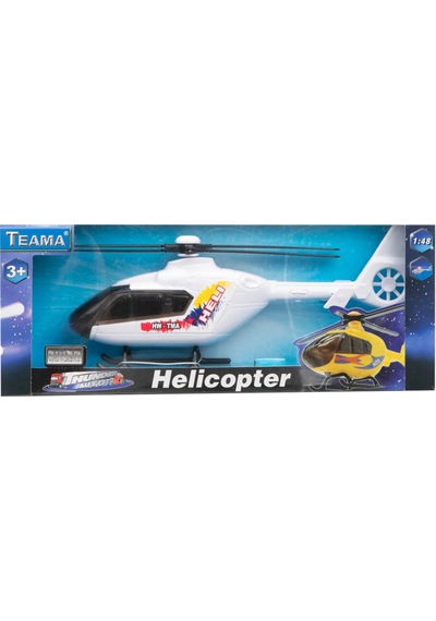 Kutulu Plastik Beyaz Helikopter