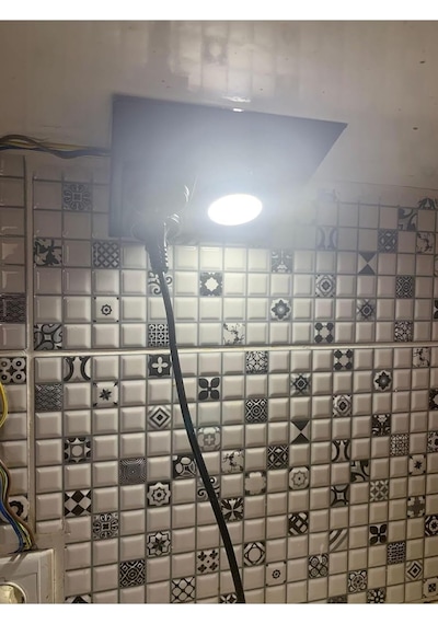 Erva Çiftli Dikey Tezgah Altı Priz Antrasit Gövde Panel Spot Işık Ervanm254 Diğer