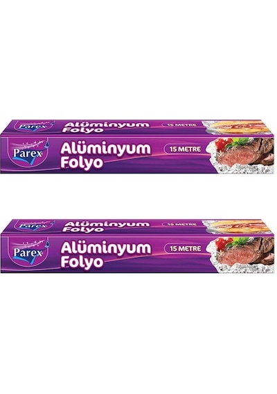 Parex Alüminyum Folyo 2 Paket 30 CM x 15 M