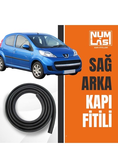 Peugeot 107 Sağ Arka Kapı Fitili-a Kalite-numlas-nm3735