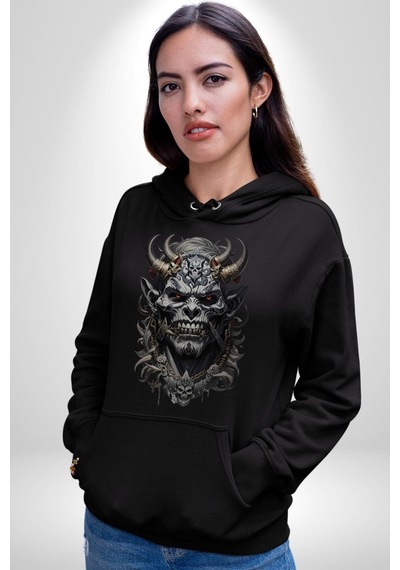 Dünyalar Savaşı Kahraman Kadın Erkek Siyah Kapüşonlu Sweatshirt Hoodie Siyah