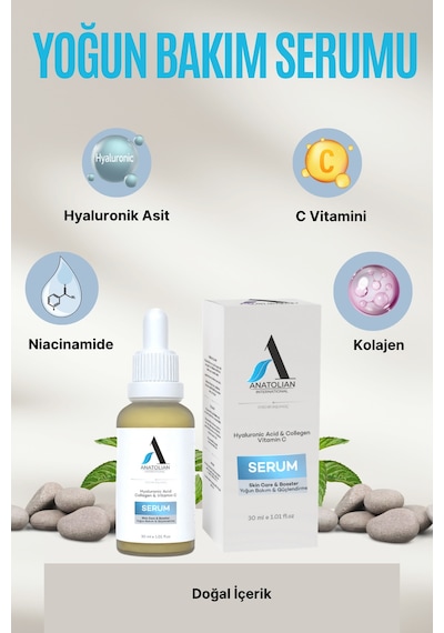 Anatolian International Yoğun Bakım & Güçlendirme Serumu 30 ML