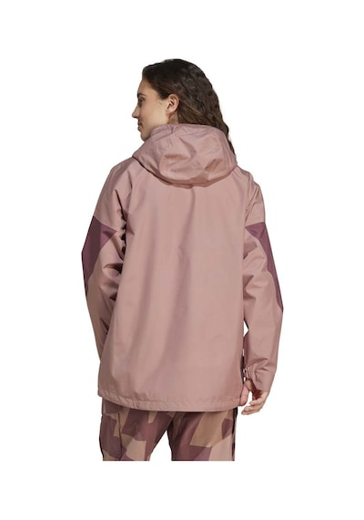 Adidas Terrex Xploric 2.5l Climaproof Anorak Kadın Pembe Kapüşonlu Ceket Pembe