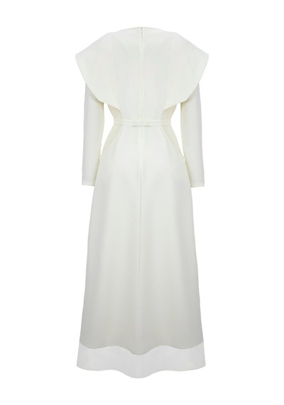 Senna Arcıa Dress Ekru Ekru
