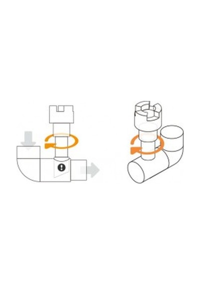 Aquario Neo Flow M Ver.2 Emiş Çıkış Borusu Takımı 13mm Basış /13m