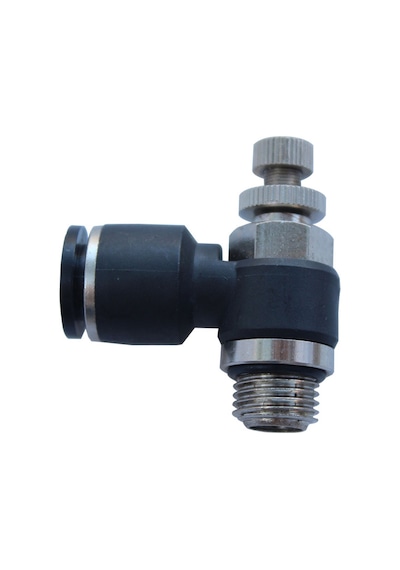 Hız Ayar Valfi - Kısmalı Dirsek 12 MM-1\2