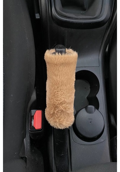 Yumuşak Peluş El Freni Süsü Kahverengi