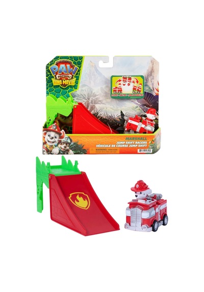 Paw Patrol The Dino Movie Jump & Shift Yarışçıları Marshall