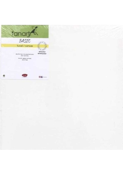 Fanart Basic Tuval Pamuk&polyester 260gr 15x15cm