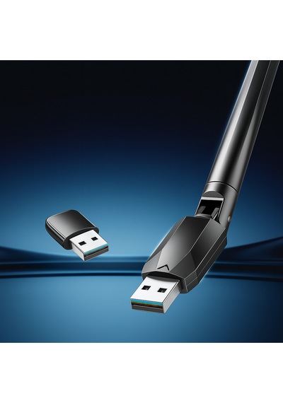 Wi-fi 6 Usb Kablosuz Ağ Adaptörü 1200mbps Hız Harici Antenli Pc & Laptop Uyumlu Kolay Kurulum