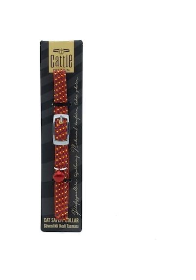 Cattie Lastikli Kedi Boyun Tasması Kırmızı 1x20-30 Cm