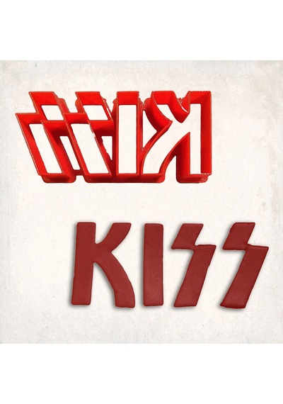 Kiss Detay Kurabiye Kalıp Seti 3 Lü KIrmızı