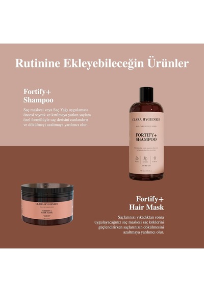 Fortify+ Hair Oil 100 Ml Biotin Series Saç Bakım Yağı 92716224
