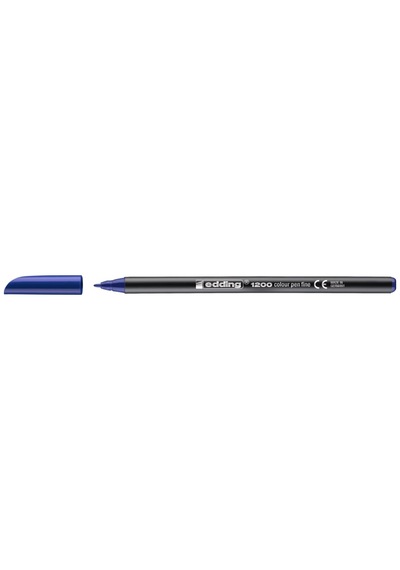 Edding 1200 Ince Uçlu Grafik Kalemi Siyah