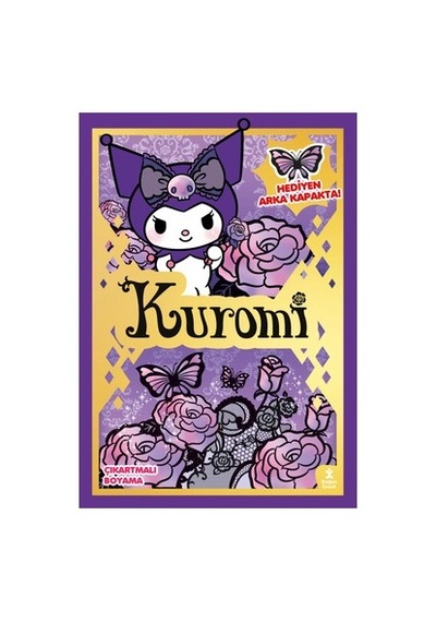 Parti Zamanı: Çıkartmalı Boyama Kitabı - Kuromi