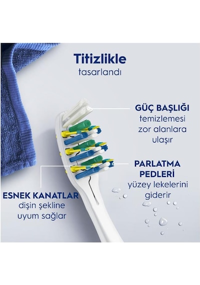 Oral-b Pro-3dwhite Pulsar Beyazlık Pilli Diş Fırçası
