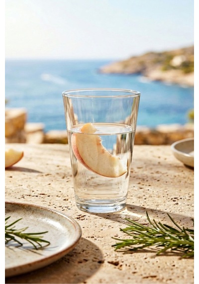 Lav Hera Cam Meşrubat Bardağı 6'lı 325 ml (Büyük Su/Kokteyl Bardağı )