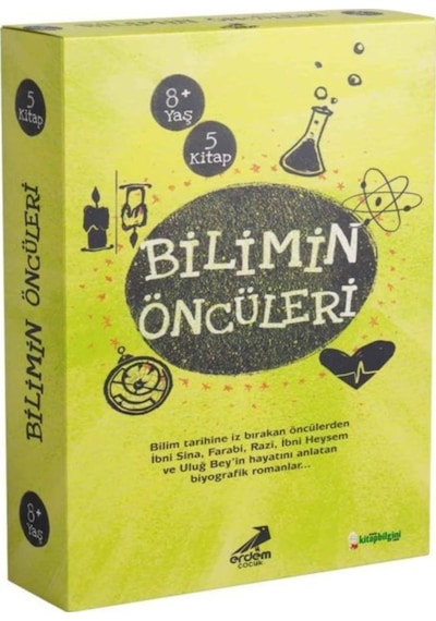 Erdem Yayınları Bilimin Öncüleri 5 Kitap 8+ Yaş