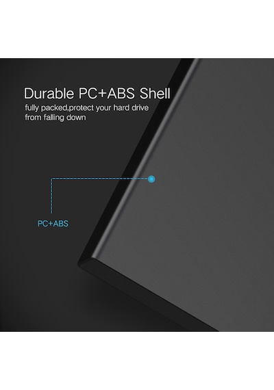 Ugreen Us221 Hdd Muhafaza 2,5 İnç Sata - Usb 3.0 Ssd Adaptörü Sabit Disk Sürücüsü Kutusu Harici Hdd Kutusu, Destek Uasp Protokolü