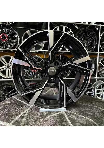 20 İnç 5x112 Sline A4 A5 A6 A7 Passat Arteon Uyumlu Krom 4 Adet