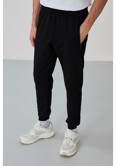 Tommy Life Anton Antrasit Melanj - Siyah Jogger Eşofman Takım - 85178 Antrasit - Siyah