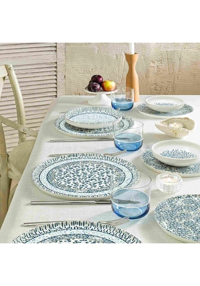 Pierre Cardin Misty Porselen 24 Parça Yemek Takımı Çok Renkli