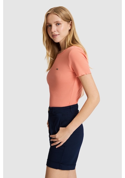 U.S. Polo Assn. U.s. Polo Assn. Kadın Mercan Tişört 50323485-vr204 Coral