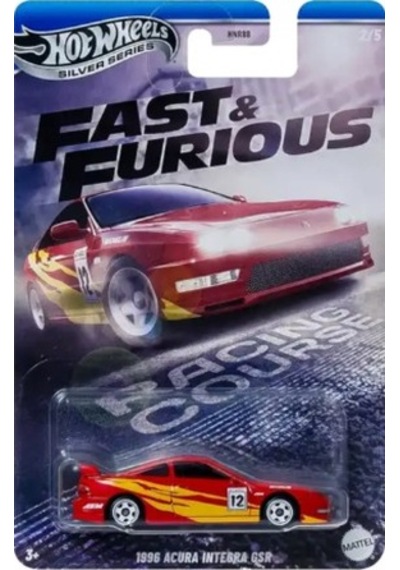 Hot Wheels Silver Series Fast & Furious 5'li Set Hnr88 Çok Renkli