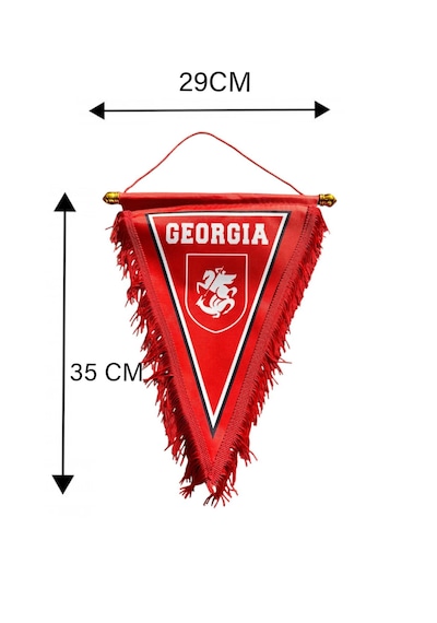 Georgıa Bayrak Renkli 1