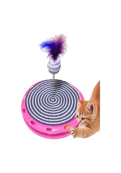 Tineke Tek Katlı Eğlenceli Kedi Oyuncağı ve Tırmalama Tahtası