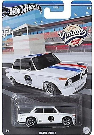Mattel Hot Wheels 2024 Bmw 2002 Vintage Racing Club Hrv02