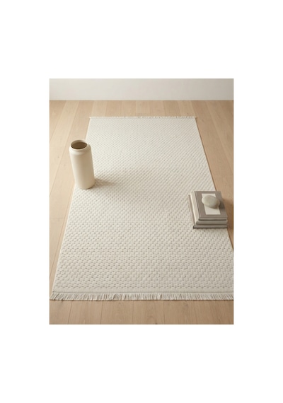 Duru Halı Risby 160x230 4m2 Dokuma Halı Krem