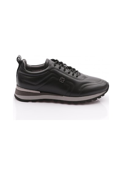 Dgn 5960 Erkek Bağcikli Sneakers Ayakkabi Siyah