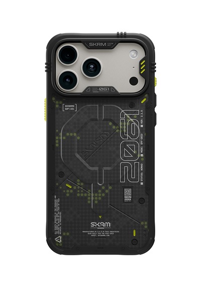 Apple Uyumlu iPhone 18 Pro Max Uyumlu Kılıf M-safe Şarj Özellikli Airbag Tasarımlı Skinarma Vigor Xe Kapak Gri