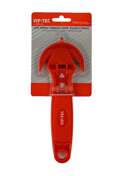 Vip-tec Vt875126y Çok Amaçlı Ambalaj Açma Maket Bıçağı / Falçata