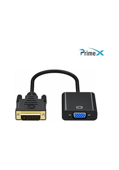 Primex Px-1300 Dvı To Vga Aktif Dönüştürücü Kablo Dvı-d Erkek Vga Dişi