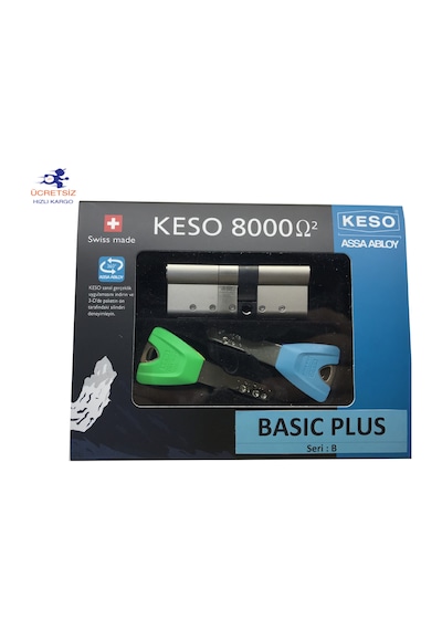 Keso K8000 Ω2 - Basıc Plus Serisi Yüksek Güvenlik Silindir
