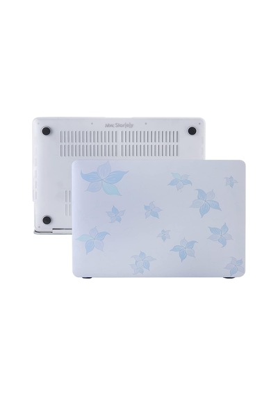 Macbook Air 13 İnç Uyumlu Desenli Mat Sert Kapak Kılıf A1932 A2179 A2337 M1 Ultra İnce Pc Hard Shell, Çizilme Ve Darbe Koruma Mavi