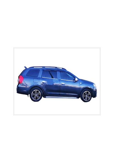 Dacia Logan Mcv Krom Cam Çıtası 4 Prç. 2013 Üzeri P. Çelik