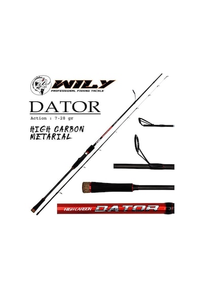 Wily Dator 1.80 M 7-28 Gr Spin Kamış 180cm 7-28gr