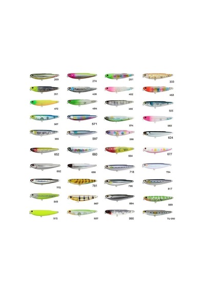 Zipbaits Fakie Dog Renk:849 9 Cm 12g Wdt Aksiyonlu Su Üstü Maket Balık