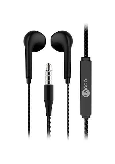 Lecoo EH104 Kablolu 3.5mm Jacklı Kulak İçi Mikrofonlu Kulaklık