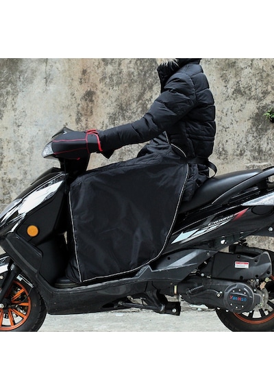 Axo Bundera Scooter Motor Yağmur Rüzgar Diz Koruma Örtüsü Koruyucu