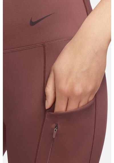 Nike Trainng Go Dri Fit İnfinalock High Rise 7/8 Brown 6 Cepli Toparlayıcı Yüksek Belli Reflektörlü Antrenman Taytı Kahverengi Nike Trainng Go Dri Fit İnfinalock High Rise 7/8 Brown 6 Cepli Toparlayıcı Yüksek Belli Reflektörlü Antrenman Taytı Kahverengi