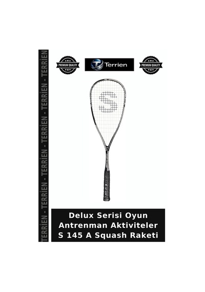 Delux Serisi Oyun Antrenman Aktiviteler S 145 A Squash Raketi Çok Renkli