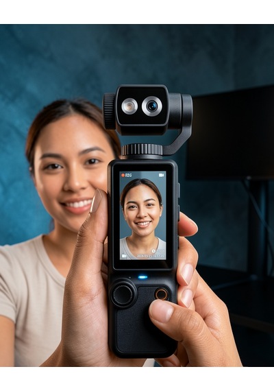 4k Vlog Kamera Kompakt 2.0 Ips Ekran Otomatik Konsantrasyonlama