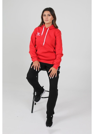 Hummel Armin Pamuklu Hoodie Kırmızı