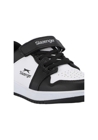 Slazenger PRINCE I Çocuk Cırt Cırtlı Beyaz / Siyah Günlük Spor Ayakkabısı Slazenger PRINCE I Çocuk Cırt Cırtlı Beyaz / Siyah Günlük Spor Ayakkabısı
