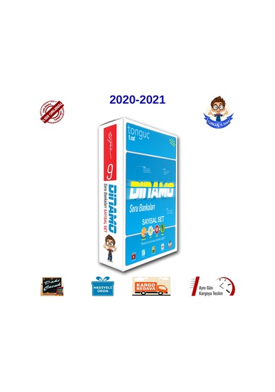 Tonguç 9. Sınıf Dinamo Soru Bankası Sayısal Set 4 Kitap