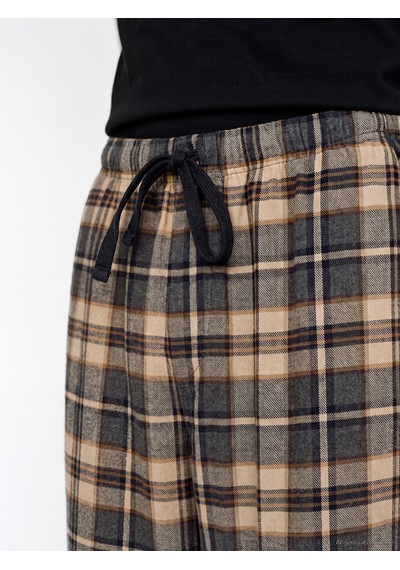 LC Waikiki Lc Waıkıkı Gri Ekose Erkek Pijama Alt
